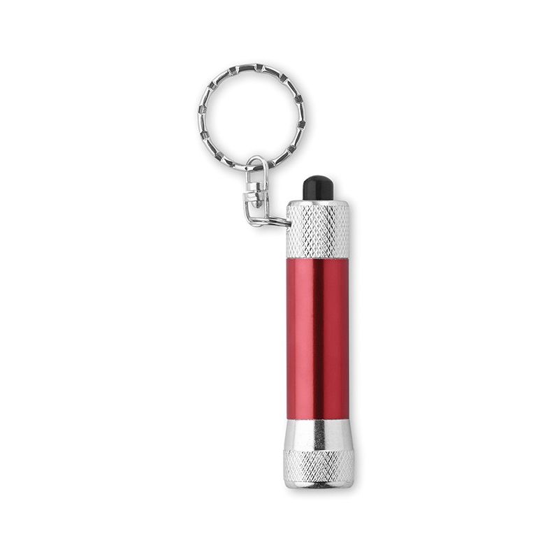 6 Mini Lampes De Poche Porte-clés LED - Aluminium, 6 Couleurs - Ultra Compactes, Piles AG3 Incluses