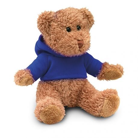 Ours en peluche personnalisé brun foncé