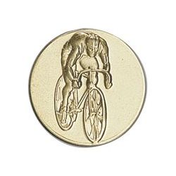 Pastille dorée Cyclisme - 25 ou 50 MM