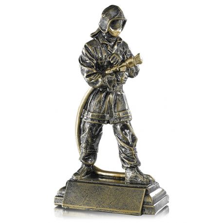 Trophée Pompier Lance personnalisé