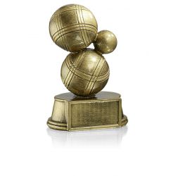 Trophée Boule Pétanque personnalisé