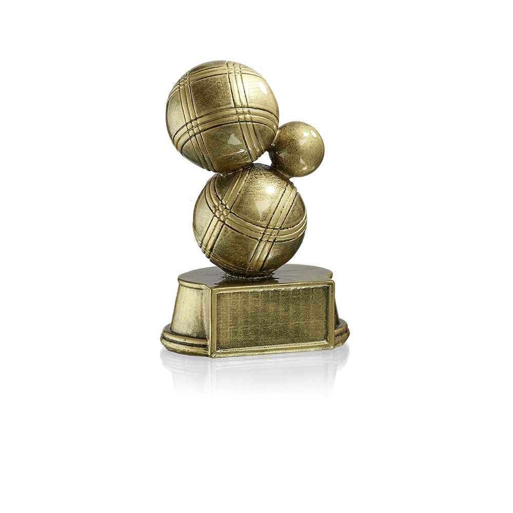 Trophée Boules de Pétanque personnalisable, Pas cher, Délai rapide