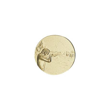 Pastille dorée Tir - 25 ou 50 MM