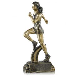 Trophée Course Femme personnalisé