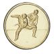 Pastille dorée Taekwondo 25 ou 50 MM