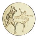 Pastille dorée Tennis de table - 25 ou 50 MM
