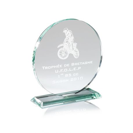 Trophée Full Verre personnalisable