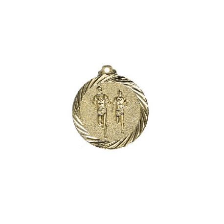 Médaille Course Or, Argent et Bronze - 32MM