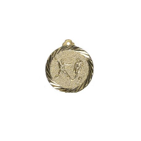 Médaille Football Or, Argent et Bronze - 32MM