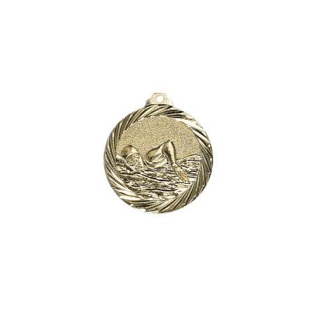 Médaille Natation Or, Argent et Bronze - 32MM