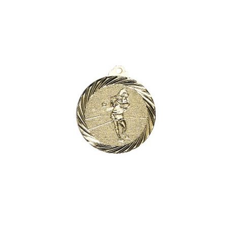 Médaille Tennis Or - 32MM