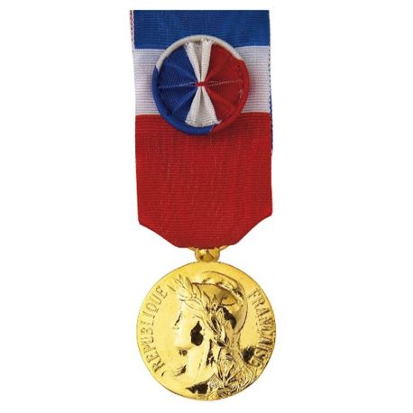 Médaille Ancienneté du Travail - 30 ans - Vermeil