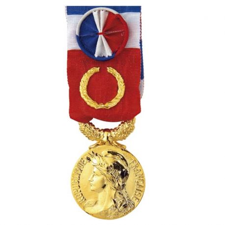 Médaille Ancienneté du Travail - 40 ans - Grand Or