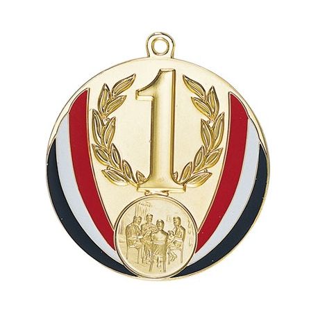 Porte-médailles personnalisable - 1 à 6 caractères