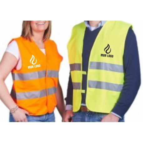 gilet chantier personnalisé