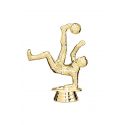 Figurine FOOTBALL dorée 12 cm