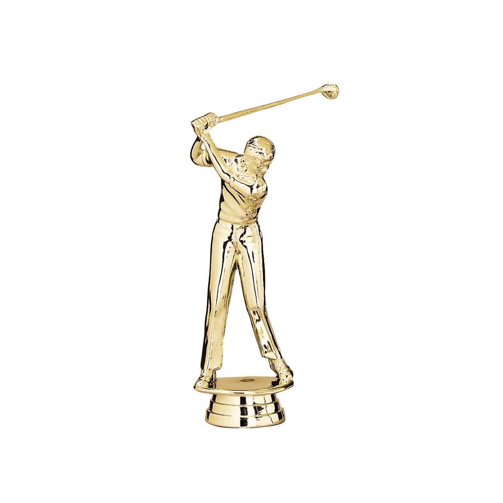 Figurine Golf Homme dorée personnalisable, Pas cher, Délai rapide, Lille