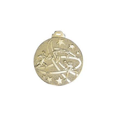 Médaille ATHLETISME Métal Massif - 50MM