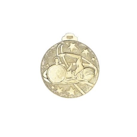 Médaille NATATION Métal Massif - 50MM