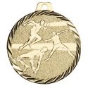 Médaille Athlétisme Métal doré - 50MM