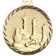 Médaille Echecs Métal doré - 50MM