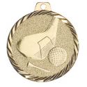 Médaille Golf Métal doré - 50MM