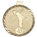 Médaille Pétanque Métal doré - 50MM