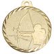 Médaille Tir à l'arc Métal Doré - 50MM