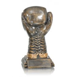 Trophée Gant de Boxe - Résine Dorée