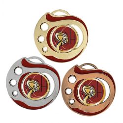 Médaille Rugby Doré, Argent ou Bronze - 50MM