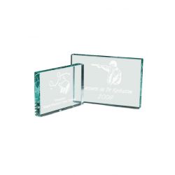 Trophée Verre Rectangle à personnaliser