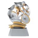 Trophée Cyclisme - Résine Argentée