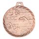 Médaille Natation Métal bronze - 50MM