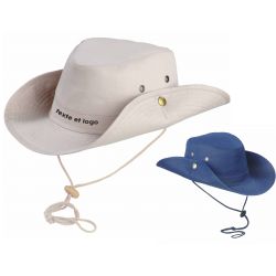 Chapeau safari personnalisé