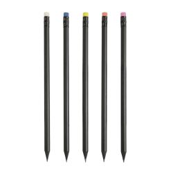 Crayon Noir Gomme Colorée personnalisé