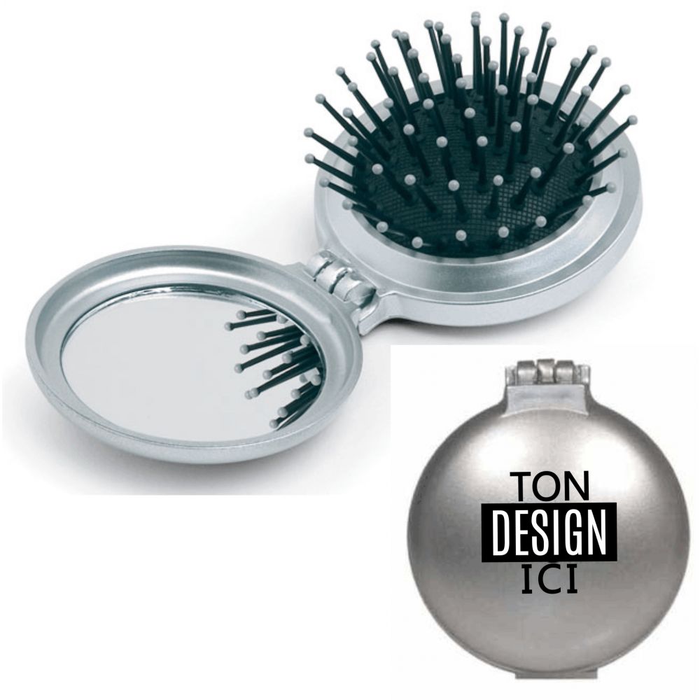 Brosse de poche personnalisable pour vêtements