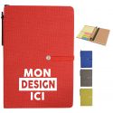 Bloc-notes feuillet et stylo