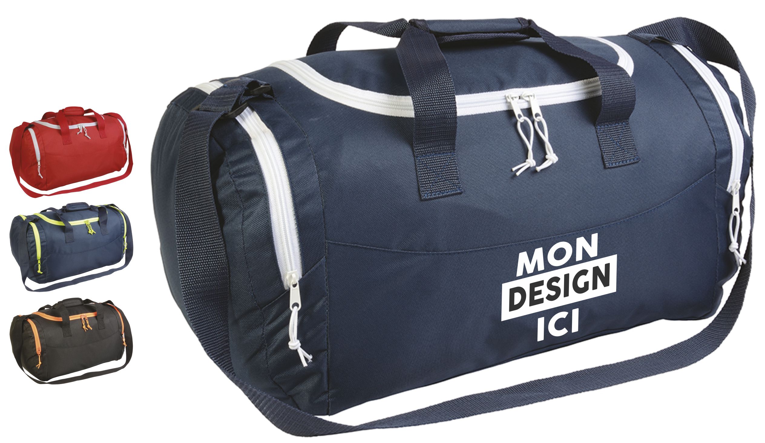 Sac de sport brodé personnalisé