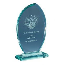 Trophée Verre Goutte personnalisable