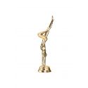 Figurine GYM FEMININE dorée 16 cm
