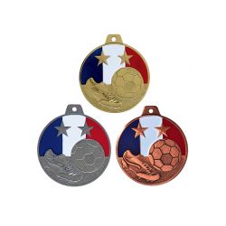 Médaille Football France - 50MM