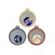 Médaille massif bicolore Personnalisée - 50MM