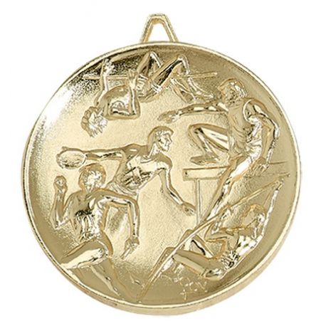 Médaille Athlétisme - 65MM - écrin offert