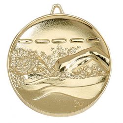 Médaille Natation - 65MM - écrin offert