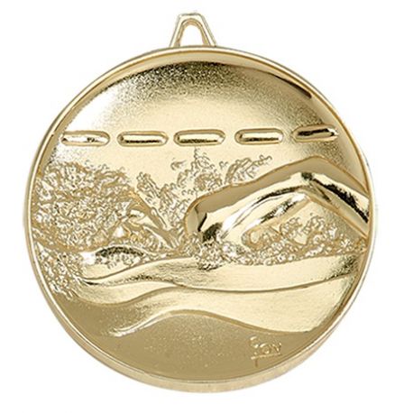 Médaille Natation - 65MM - écrin offert