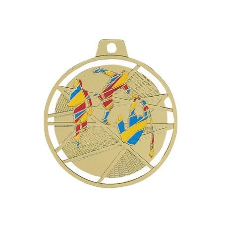 Médaille Athlétisme colorée -70MM