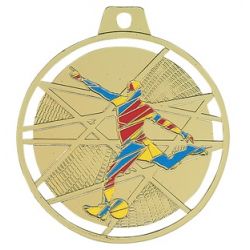 Médaille Football colorée -70MM