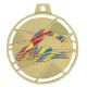 Médaille Natation colorée -70MM