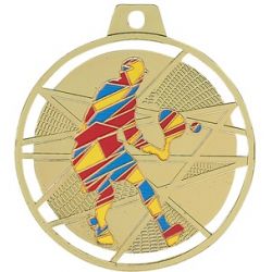 Médaille Tennis colorée -70MM