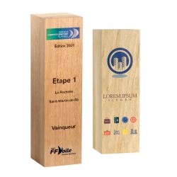 Trophée Bois à personnaliser